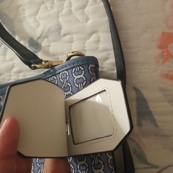 Tory burch Blue Gemini link tote Canvas - Picture 13 of 13